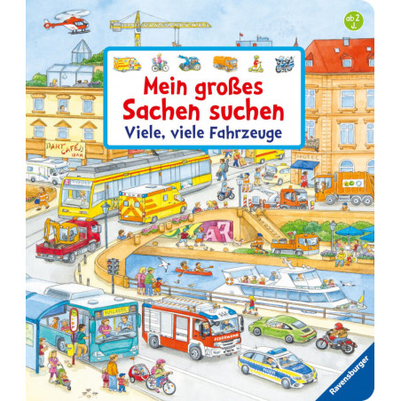 Ravensburger 43742 Weller,U, großes Sachen suchen Fahrzeuge