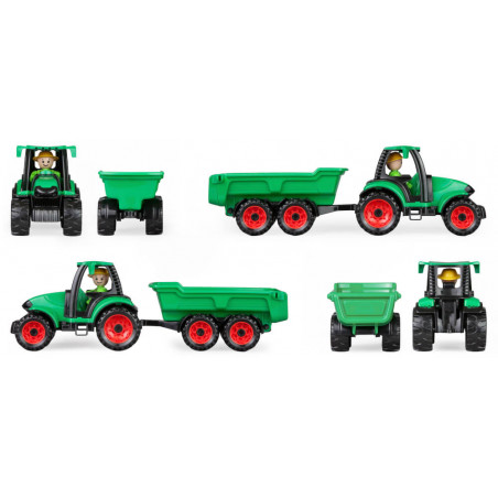 LENA® Truckies Traktor mit Anhänger
