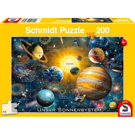 Schmidt Spiele Puzzle Unser Sonnensystem, 150 Teile