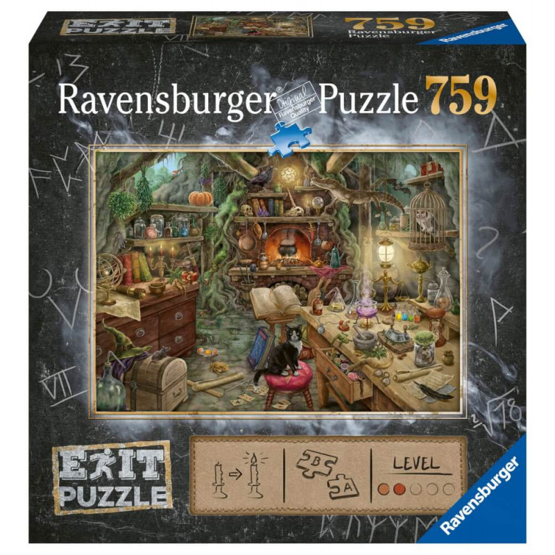 Ravensburger 199525 Puzzle: Exit 3: Hexenküche 759 Teile