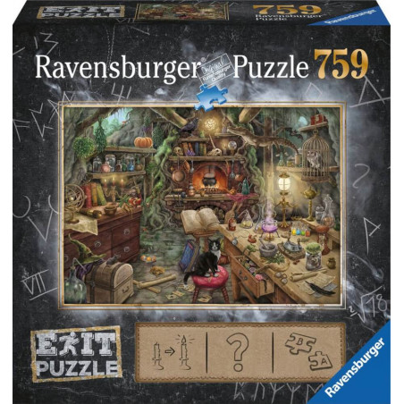 Ravensburger 199525 Puzzle: Exit 3: Hexenküche 759 Teile