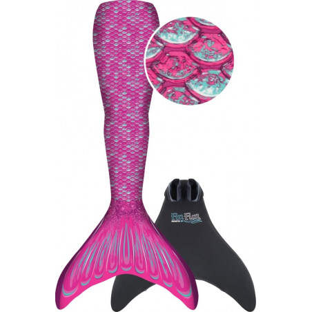 Fin Fun Meerjungfrau Mermaidens pink S/M