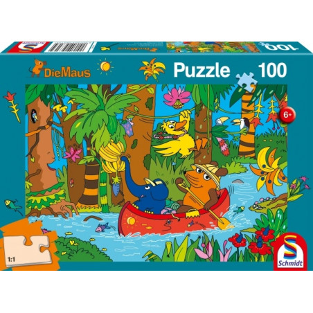 Schmidt Spiele Puzzle Im Dschungel, 100 Teile Schmidt Spiele Puzzle Im Dschungel, 100 Teile
