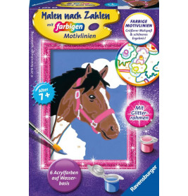 Ravensburger 296071 Malen nach Zahlen Pferd