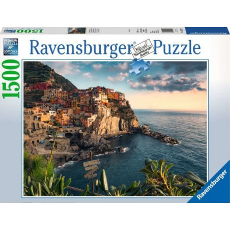 Puzzle Blick auf Cinque Terre 1500 Teile
