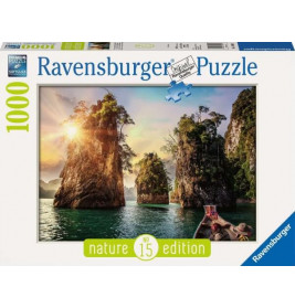 Puzzle Three rocks in Cheow, Thailand 1000 Teile
