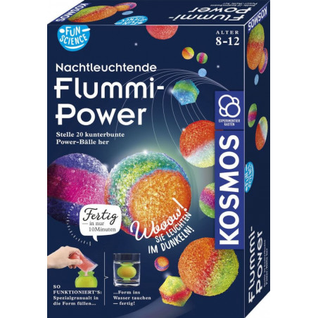 Fun Science Nachtleuchtende Flummie Power
