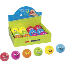 Stressball 6 Motive/Farben