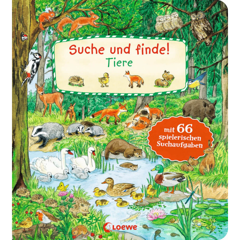 Suche und finde! - Tiere