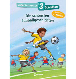 Lesenlernen in 3 Schritten -Fußballgeschichten