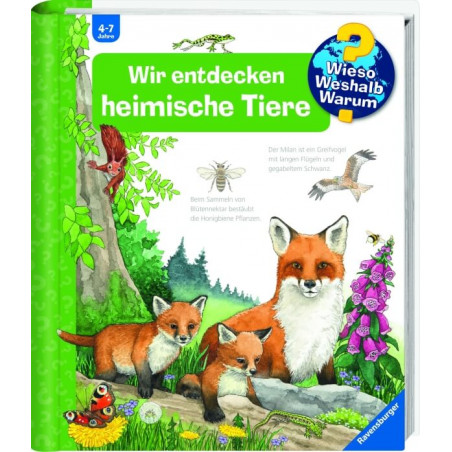 Ravensburger 32948 Wieso?Weshalb?Warum? 71 Wir entdecken heimische Tiere