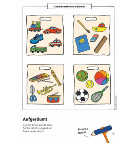 Kindergartenblock - Gemeinsamkeiten und Unterschiede, ab 4 J.
