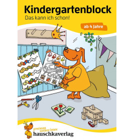 Kindergartenblock - Das kann ich schon ab 4 J.