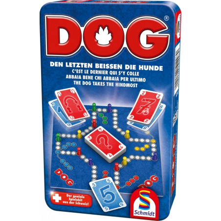 Schmidt Spiele DOG® Bring-Mich-Mit-Spiele in der Metalldose