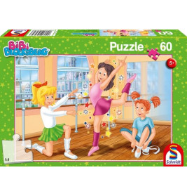 Schmidt Spiele Puzzle Bibi Blocksberg - In der Ballettschule, 60 Teile