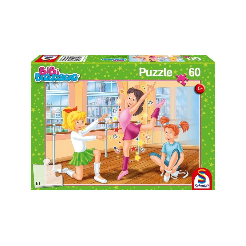 Schmidt Spiele Puzzle Bibi Blocksberg - In der Ballettschule, 60 Teile Schmidt Spiele Puzzle Bibi Blocksberg - In der Ballettschule, 60 Teile