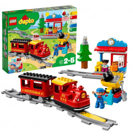 LEGO® DUPLO® 10874 Dampfeisenbahn, 59 Teile