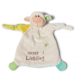 NICI Schmusetuch Lamm unser Liebling
