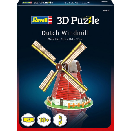 REVELL Puzzle 3D Windmühle 20 Teile