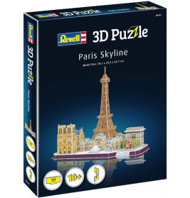 REVELL Puzzle 3D Paris Skyline 114 Teile