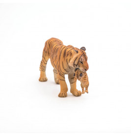 Tigerin Mit Jungem