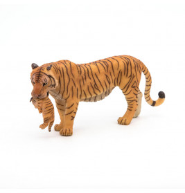 Tigerin Mit Jungem