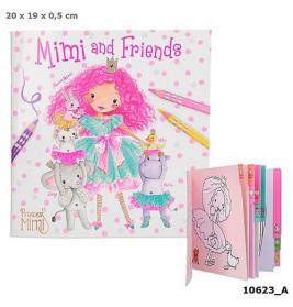 Princess Mimi and Friends Malbuch