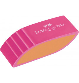 Radierer Bicolor farbig sort.