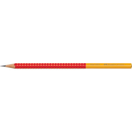 Graphite pencil Grip 2001 Two Tone red
