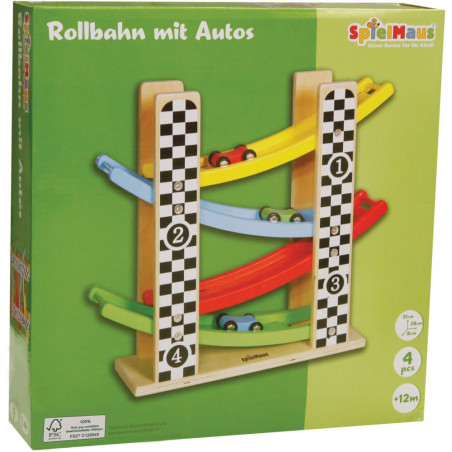 Beeboo Rollbahn mit Autos