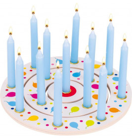 Geburtstagskranz Luftballons 3.tlg ohne Kerzen