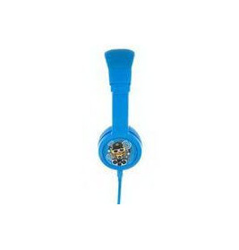BuddyPhones Kopfhörer mit Mikro blau faltbar