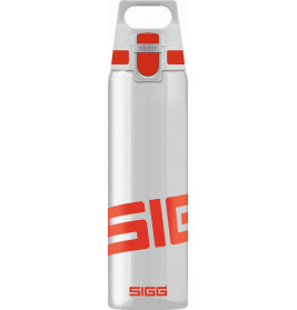 SIGG TOTAL CLEAR ONE RED Trinkflasche, 0,75 Liter