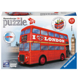 Ravensburger 125340 Puzzle 3D London Bus 216 Teile