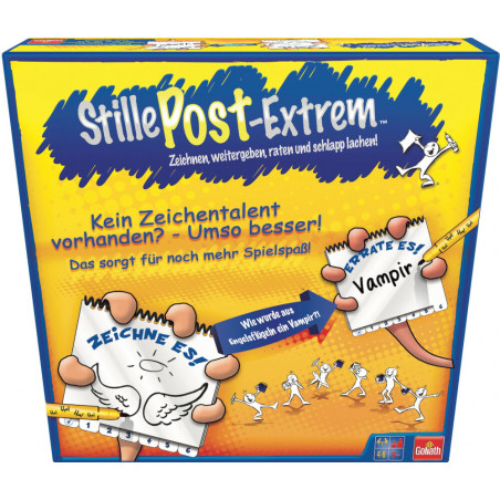 Stille Post Extrem 6 Spieler