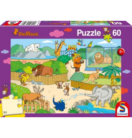Schmidt Spiele Puzzle: Im Zoo, 60 Teile