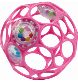 Oball Rattle 10 cm - Pink