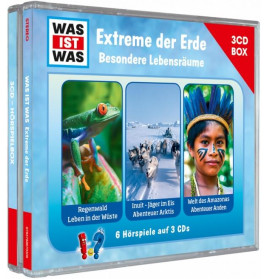 WAS IST WAS 3-CD Hörspielbox. Extreme der Erde. Besondere Lebensräume