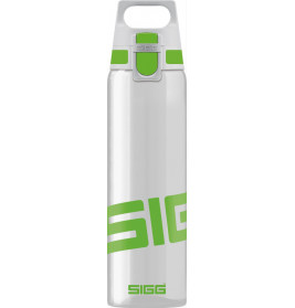 SIGG TOTAL CLEAR ONE Green Trinkflasche, 0,75 Liter