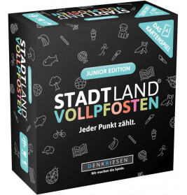 Stadt Land Vollpfosten Das Kartenspiel - Junior Edition