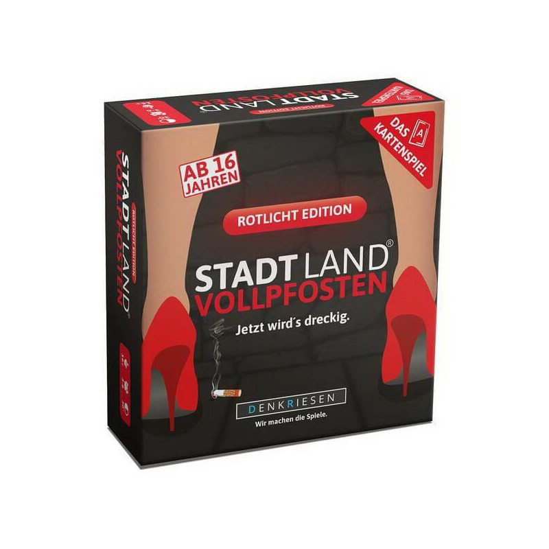 Stadt Land Vollposten - das Kartenspiel - Rotlicht Edition
