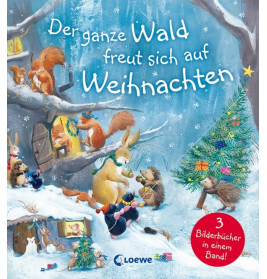 Der ganze Wald freut sich auf Weihnachten