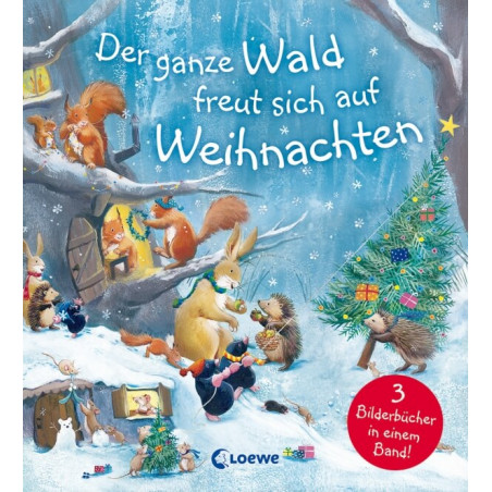 Der ganze Wald freut sich auf Weihnachten