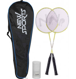 New Sports Badminton-Set Junior in Tasche, 56 cm