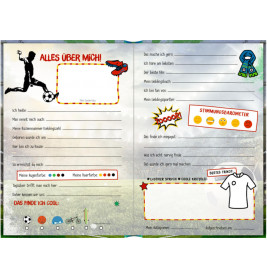 Freundebuch: Meine Freunde - Fußball