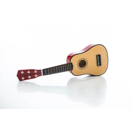 Boogie Bee Holzgitarre mit 6 Saiten, 55 cm