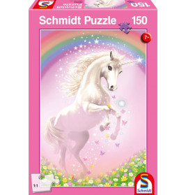 Schmidt Spiele Puzzle Rosa Einhorn 150 Teile