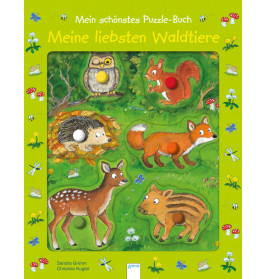 Grimm, Sandra/Kugler, Christine: Mein schönstes Puzzle-Buch _  Meine liebsten Waldtiere