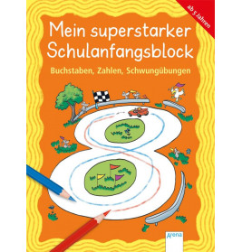 Mein superstarker Block zum Schulanfang _ Buchstaben