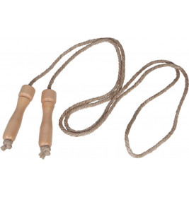 Outdoor active Springseil natur mit Holzgriff, Länge 250 cm